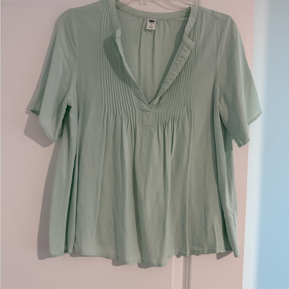 Old Navy Light Green Women's Blouse